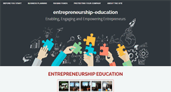 Desktop Screenshot of entrepreneurship-education.com