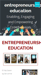 Mobile Screenshot of entrepreneurship-education.com